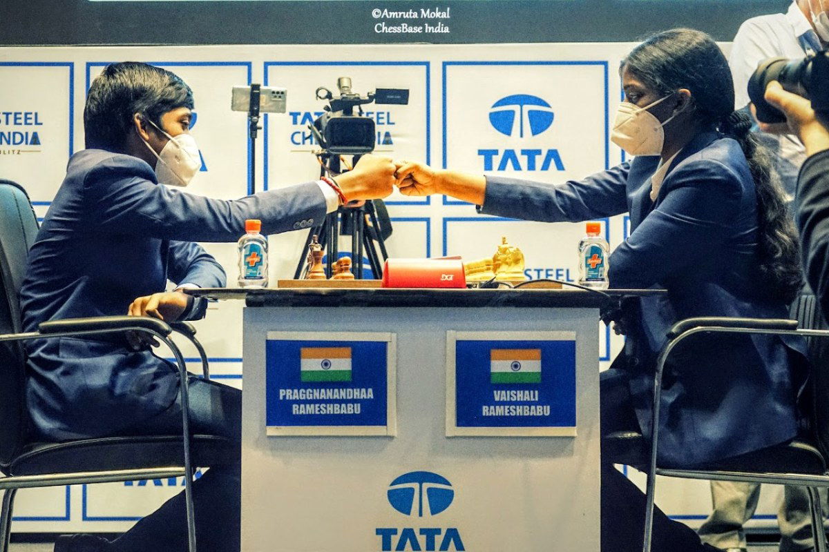 Praggnanandhaa, Vaishali