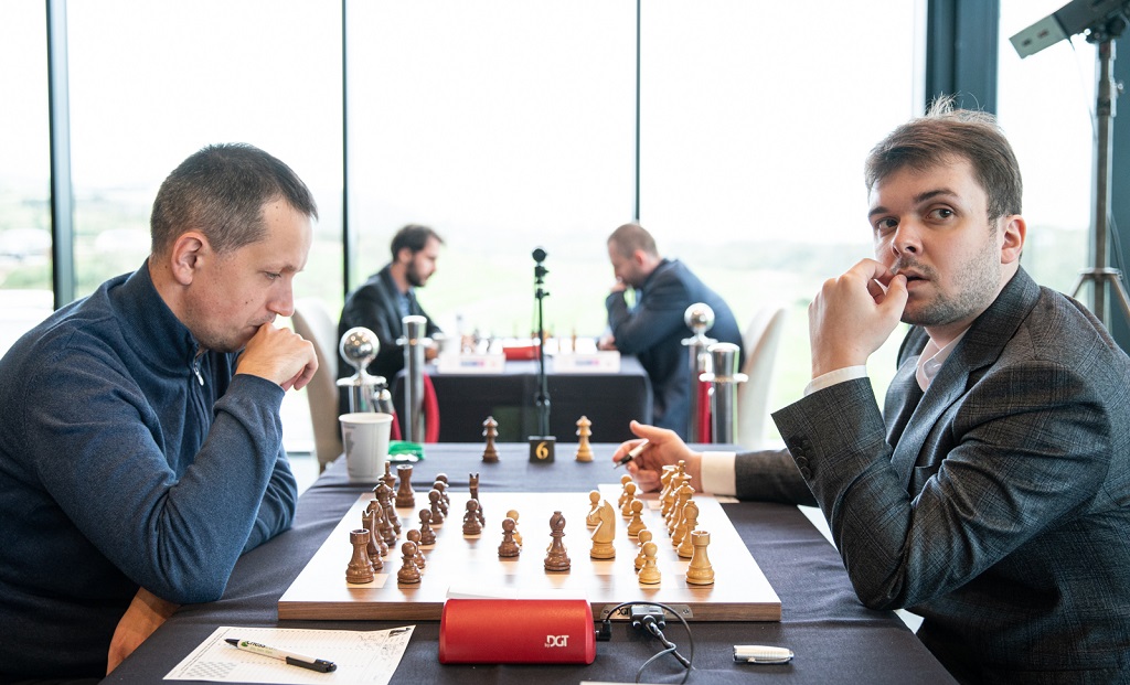 Ivan Cheparinov, Alexander Grischuk, Radoslaw Wojtaszek, Vladimir Fedoseev