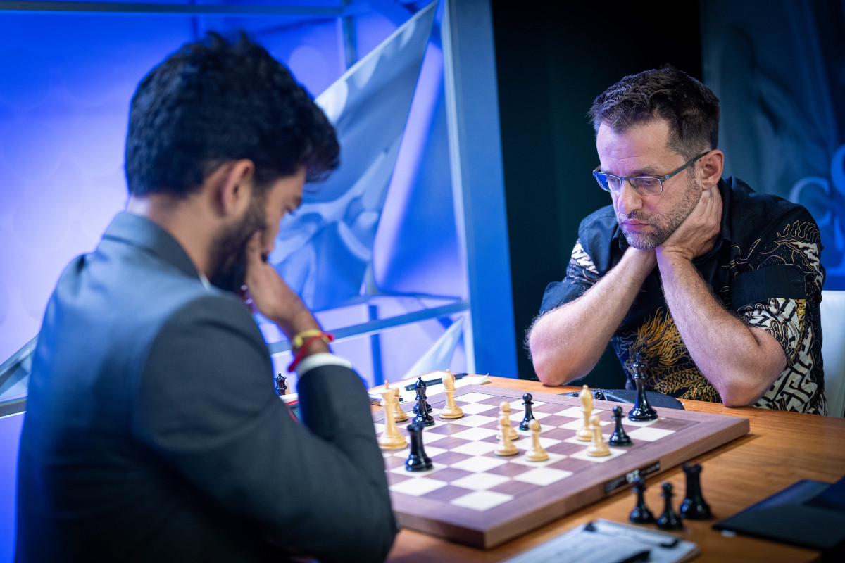 Gukesh Dommaraju, Levon Aronian