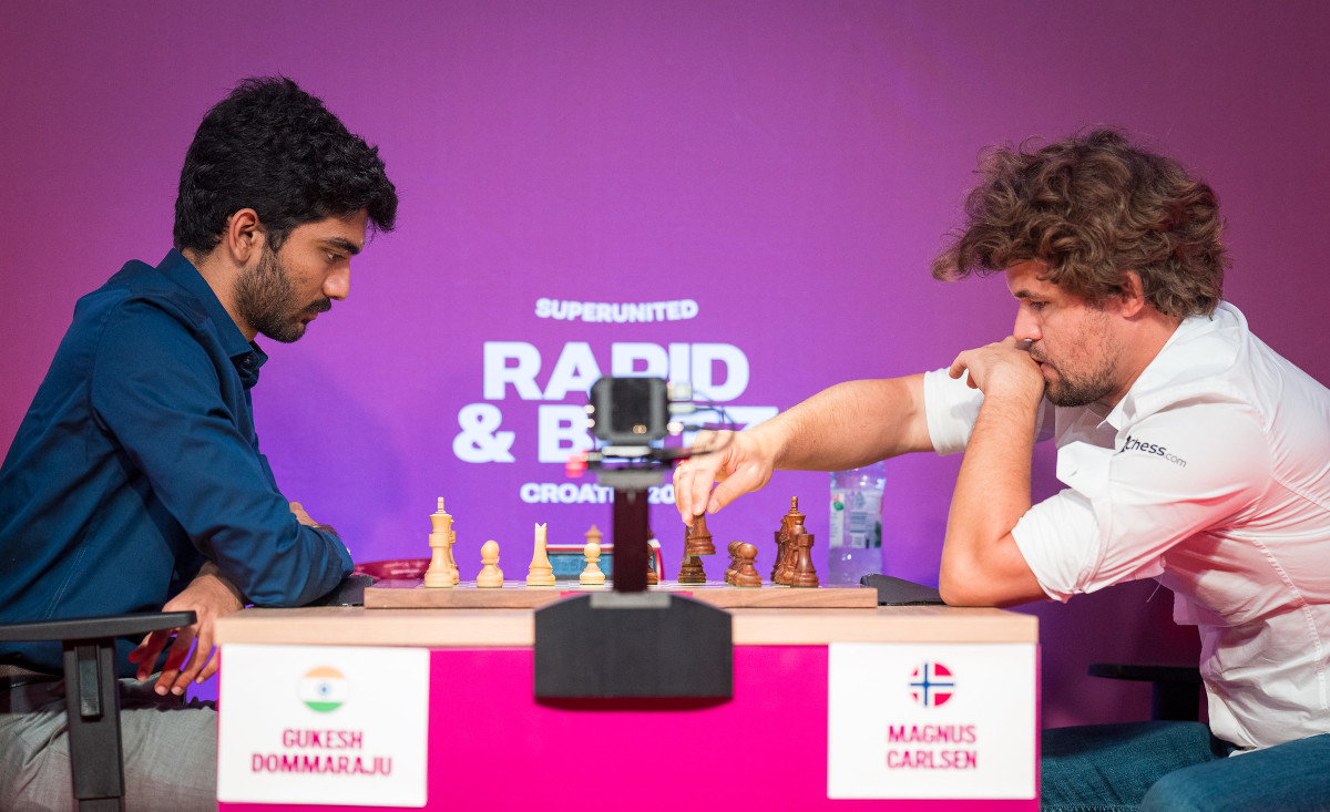 Gukesh Dommaraju, Magnus Carlsen