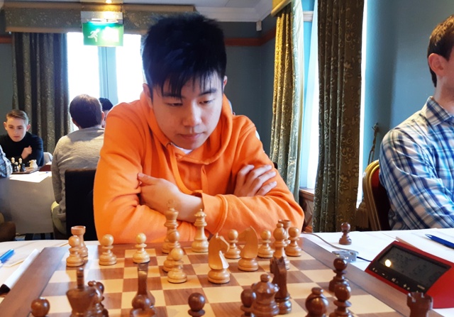 Henry Li at the Bunratty Masters