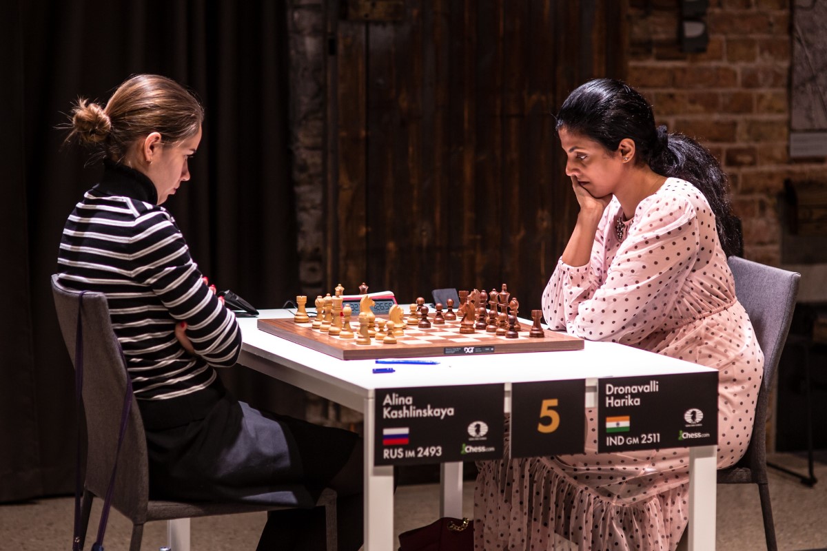 Alina Kashlinskaya, Harika Dronavalli