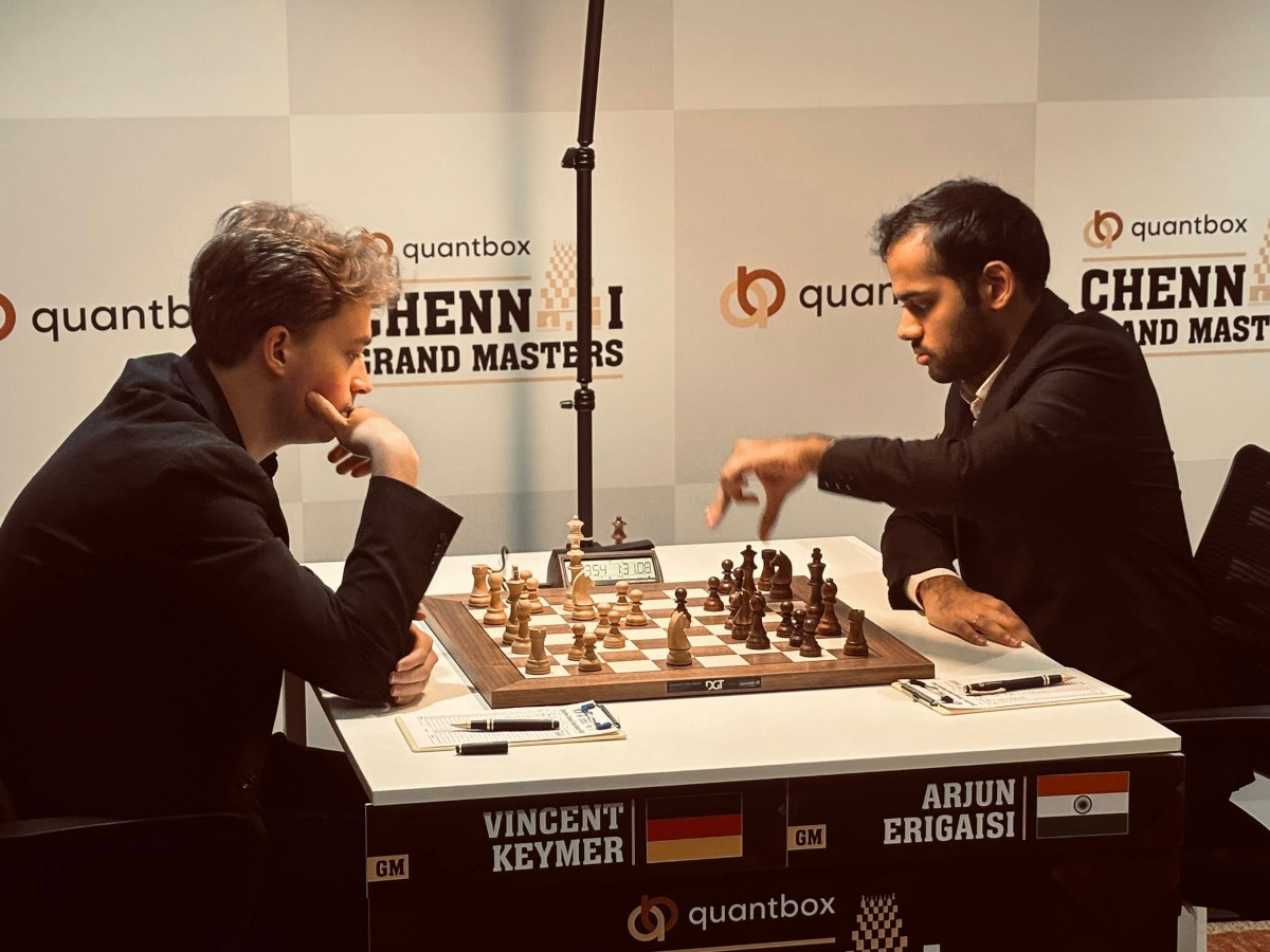 Vincent Keymer, Arjun Erigaisi