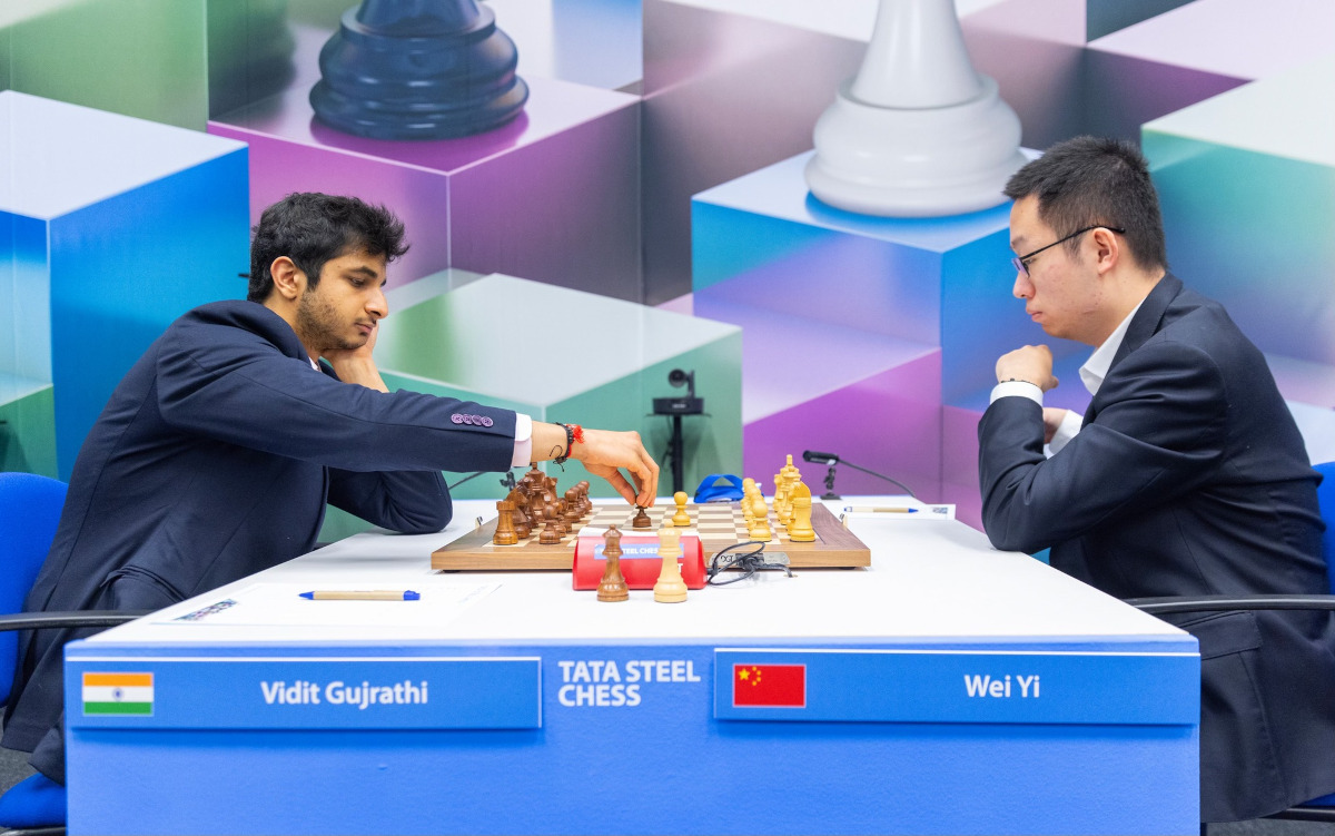 Vidit Gujrathi, Wei Yi